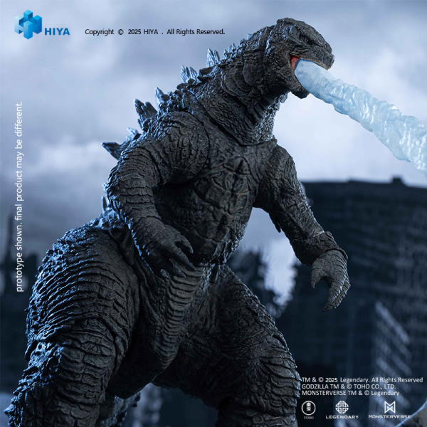 HIYA TOYS Exquisite Basic Series None Scale 7 Inch Godzilla 2014 Godzilla Translucent Ver.(6957534204111)(6957534204111)