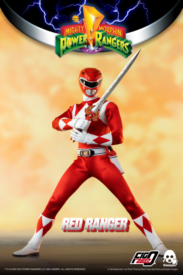 threezero Mighty Morphin Power Rangers – 1/6 Red Ranger(4897056204782)(4897056204782)