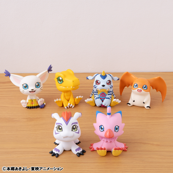 MegaHouse Lookup Digimon Adventure Piyomon＆Gomamon set 【with gift】