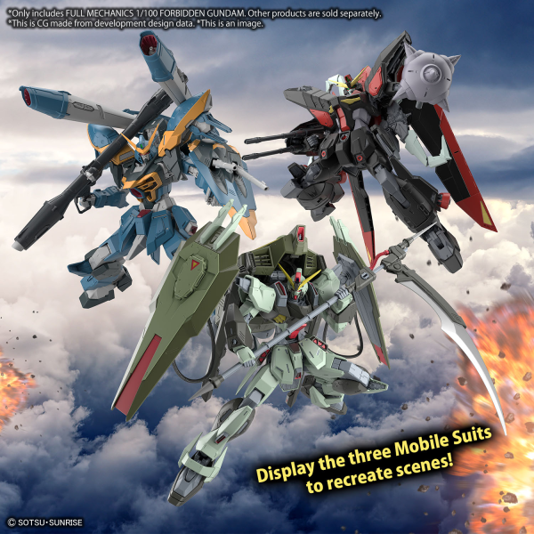 BANDAI HOBBY FULL MECHANICS 1/100 FORBIDDEN GUNDAM(4573102654298)(4573102654298)