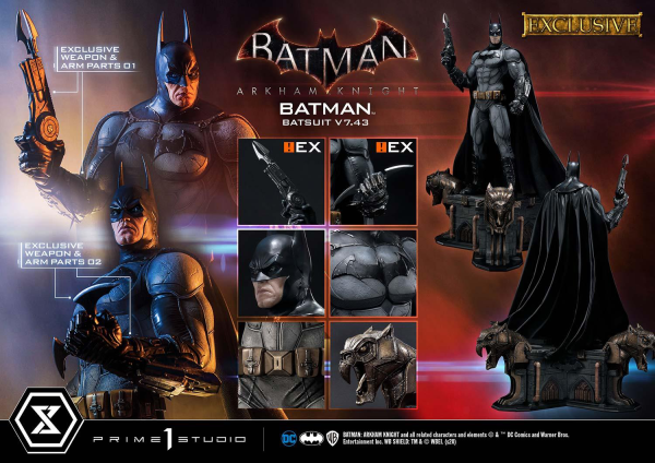 Prime 1 Studio Museum Masterline Batman: Arkham Knight Batman Batsuit V7.43 EX Version | 4582535945033