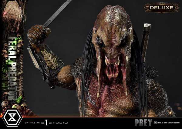 Prime 1 Studio Museum Masterline Prey Feral Predator Deluxe Version(4582647120731)(4582647120731)