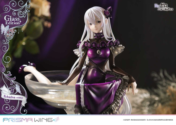 Prime 1 Studio PRISMA WING Re:ZERO -Starting Life in Another World- Echidna Glass Edition 1/7 Scale Pre-Painted Figure | 4580708049526