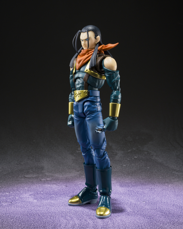 BANDAI Tamashii SUPER ANDROID 17 "DRAGON BALL GT", TAMASHII NATIONS S.H.Figuarts (P-Bandai Exclusive)(4573102666420)(4573102666420)