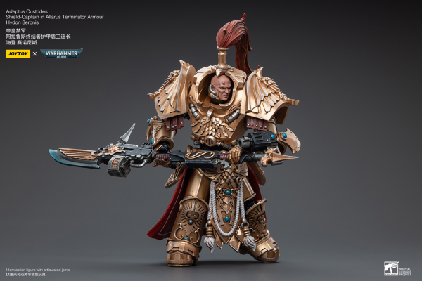 JOYTOY Adeptus Custodes Shield-Captain in Allarus Terminator Armour Hydon Seronis(6973130379244)(6973130379244)