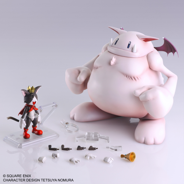 SQUARE ENIX FINAL FANTASY VII BRING ARTS™ Action Figure - CAIT SITH & FAT MOOGLE