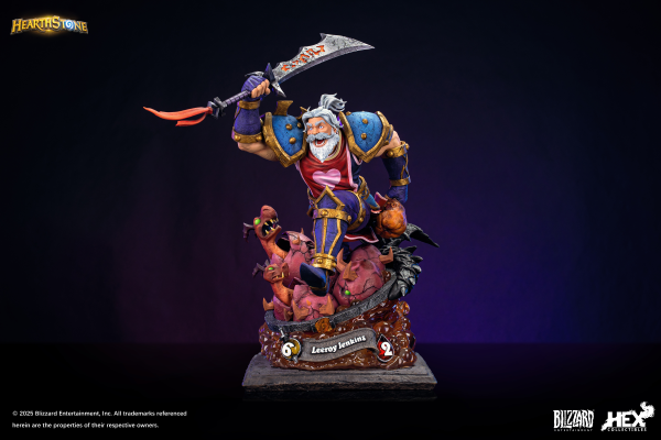 HEX Collectibles Blizzard Hearthstone® Leeroy Jenkins 1/6 Scale Premium Statue(6978082550116)(6978082550116)