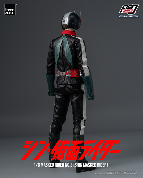 threezero FigZero 1/6 Masked Rider No.2 (SHIN MASKED RIDER)(4895250807969)(4895250807969)