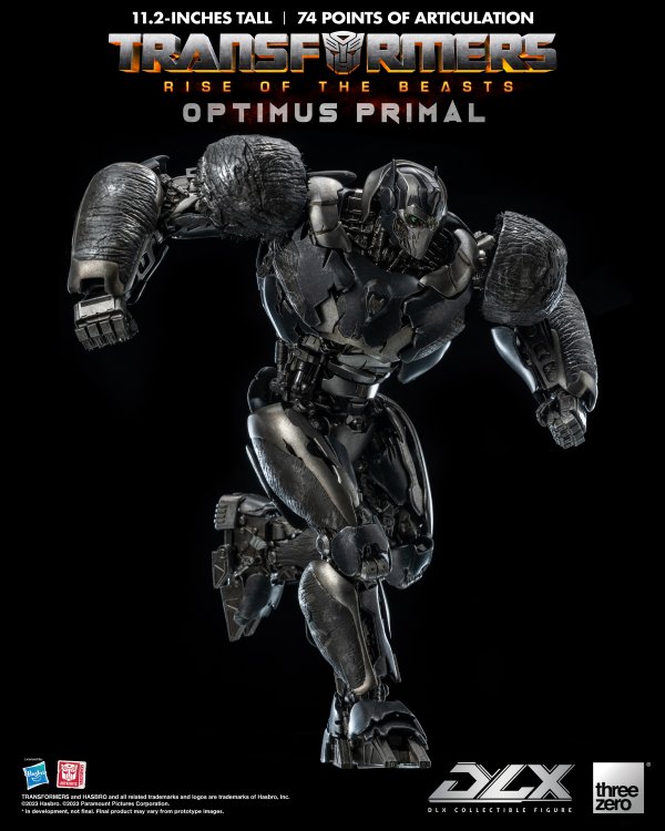 Three Zero Transformers: Rise of the Beasts - DLX Optimus Primal