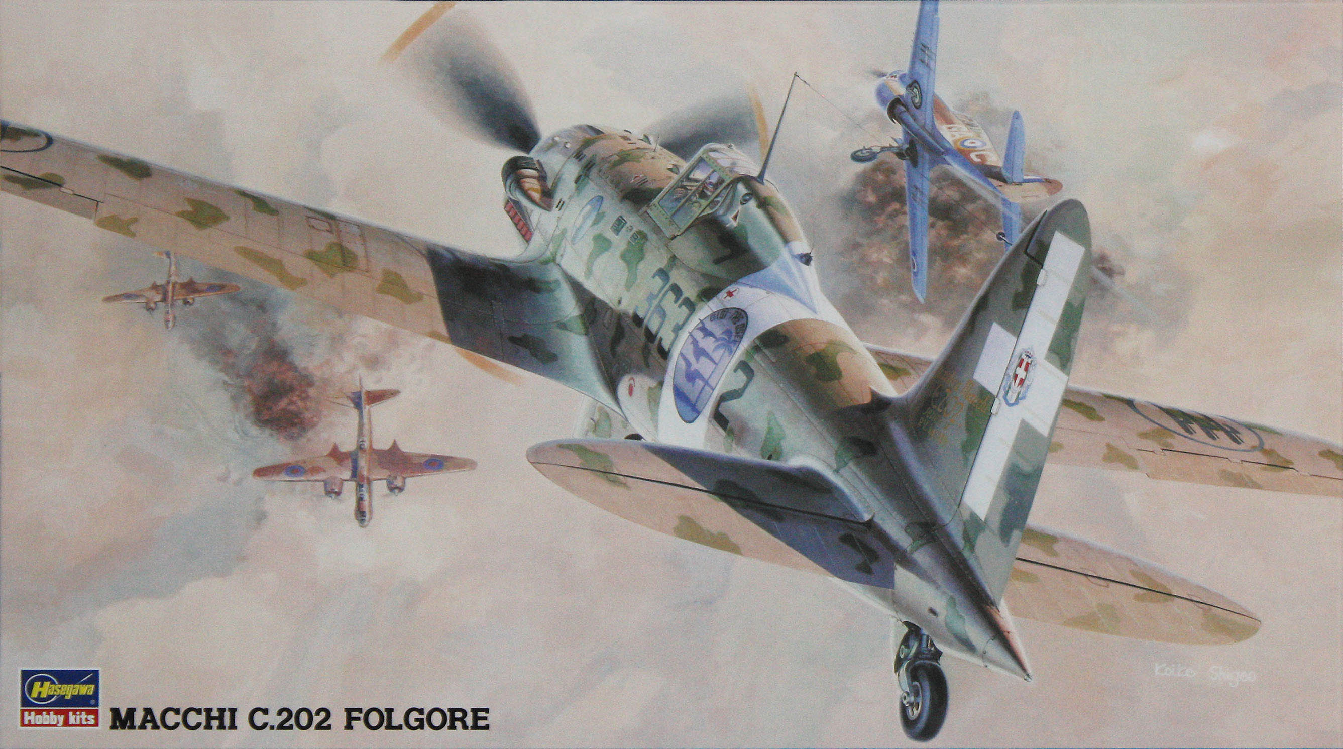 Hasegawa [JT32] 1:48 MACCHI C.202 FOLGORE