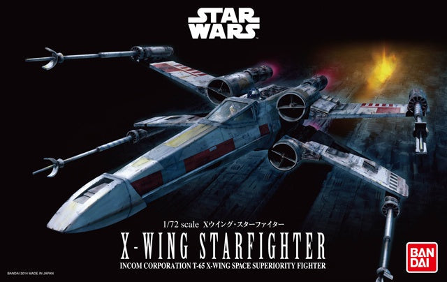 BANDAI Hobby 1/72 X-Wing Starfighter