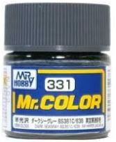 Mr Hobby Mr. Color 331 - Dark Seagray BS381C 638 (Semi-Gloss/Aircraft)