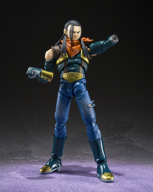 BANDAI Tamashii SUPER ANDROID 17 "DRAGON BALL GT", TAMASHII NATIONS S.H.Figuarts (P-Bandai Exclusive)(4573102666420)(4573102666420)