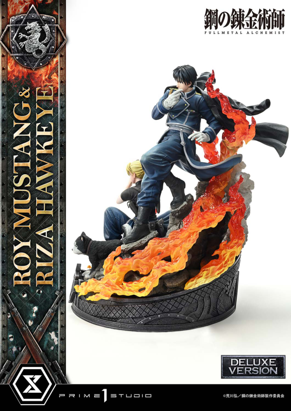 Prime 1 Studio Concept Masterline Fullmetal Alchemist Roy Mustang & Riza Hawkeye DX Bonus Version | 4580708049595