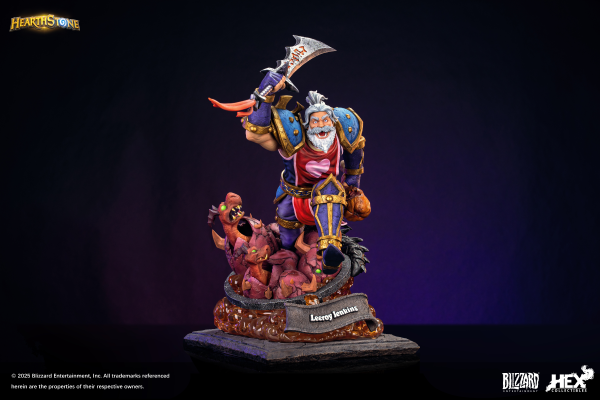 HEX Collectibles Blizzard Hearthstone® Leeroy Jenkins 1/10 Scale Statue(6978082550109)(6978082550109)