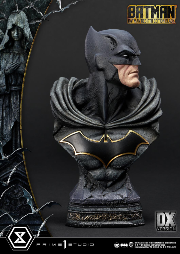 Prime 1 Studio Ultimate Premium Masterline Batman (Comics) Batman Rebirth Edition (Black) Deluxe Version | 4580708049793