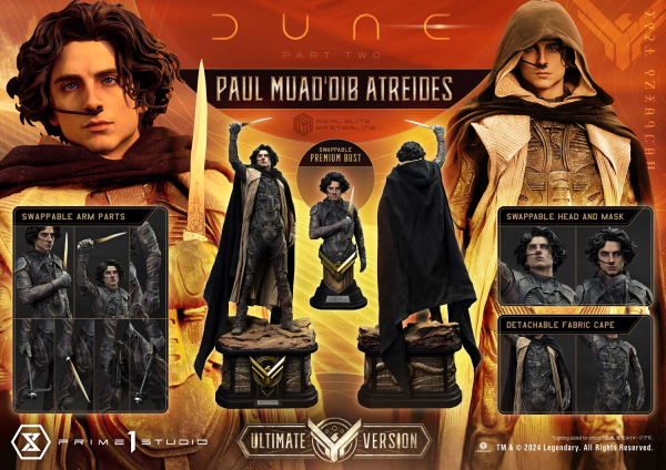 Prime 1 Studio Real Elite Masterline Dune: Part Two (Film) Paul Atreides Ultimate Bonus Version(4582647120595)(4582647120595)