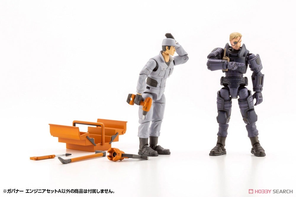 KOTOBUKIYA GOVERNOR ENGINEER SET TYPE: A(0190526041103)