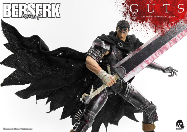 Three Zero BERSERK - Guts (Black Swordsman)