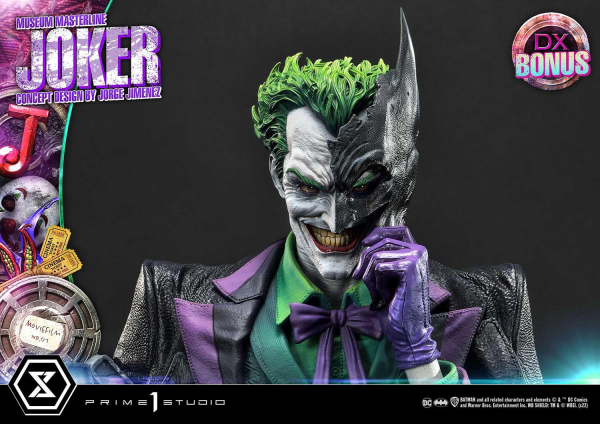 Prime 1 Studio Museum Masterline Batman (Comics) The Joker (Concept Design by Jorge Jimenez) DX Bonus Version | 4580708041216