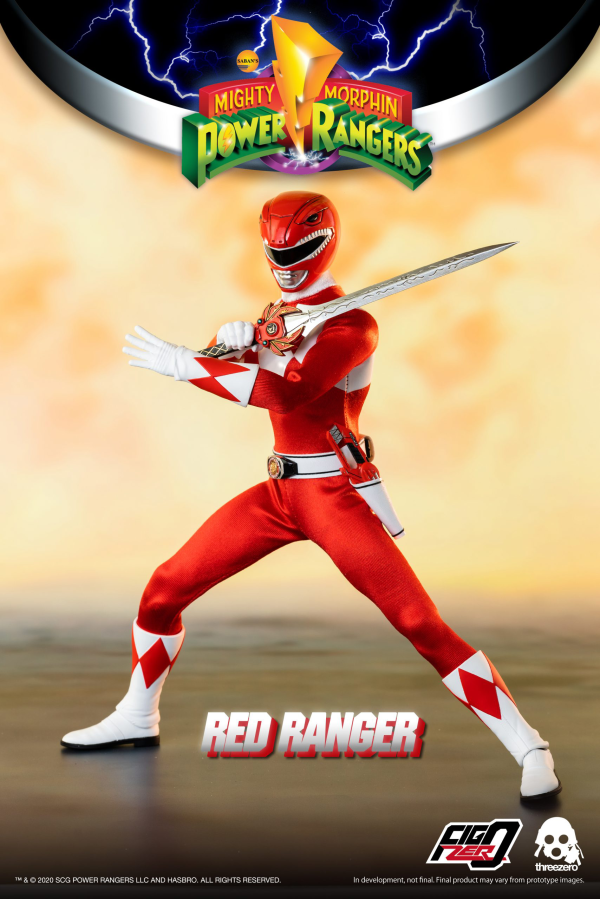 threezero Mighty Morphin Power Rangers – 1/6 Red Ranger(4897056204782)(4897056204782)