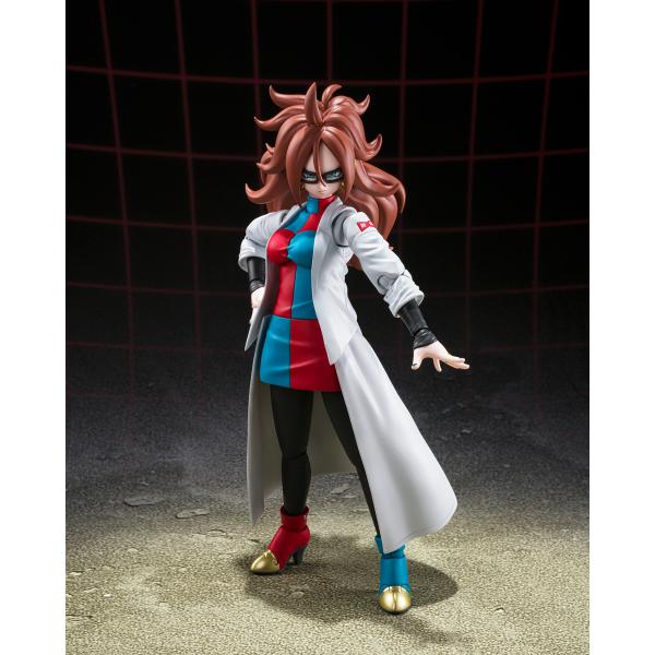 BANDAI Spirits S.H.Figuarts ANDROID 21 (Lab Coat) (P-Bandai Exclusive)