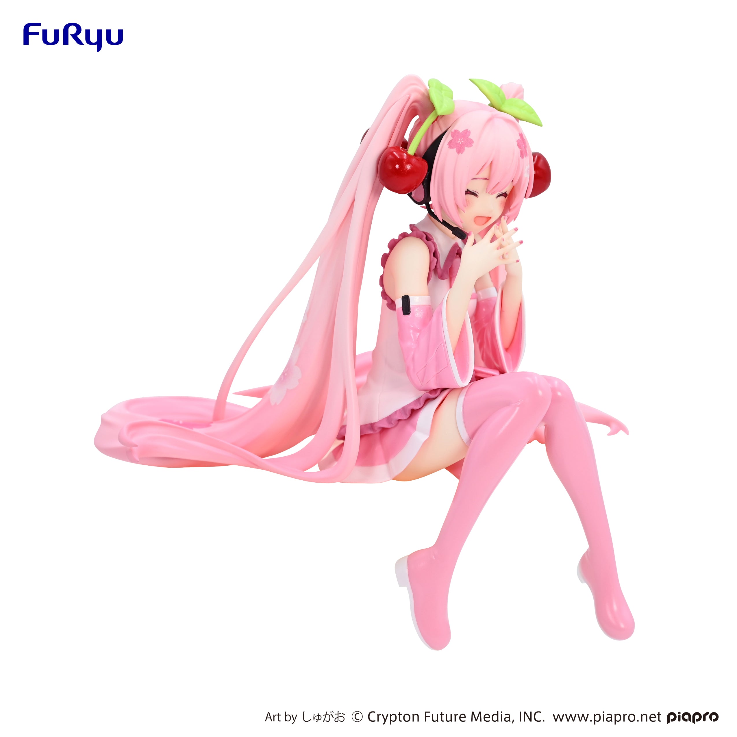 FURYU Corporation Hatsune Miku　Noodle Stopper Figure -Sakura Miku 2023 Smile ver.-