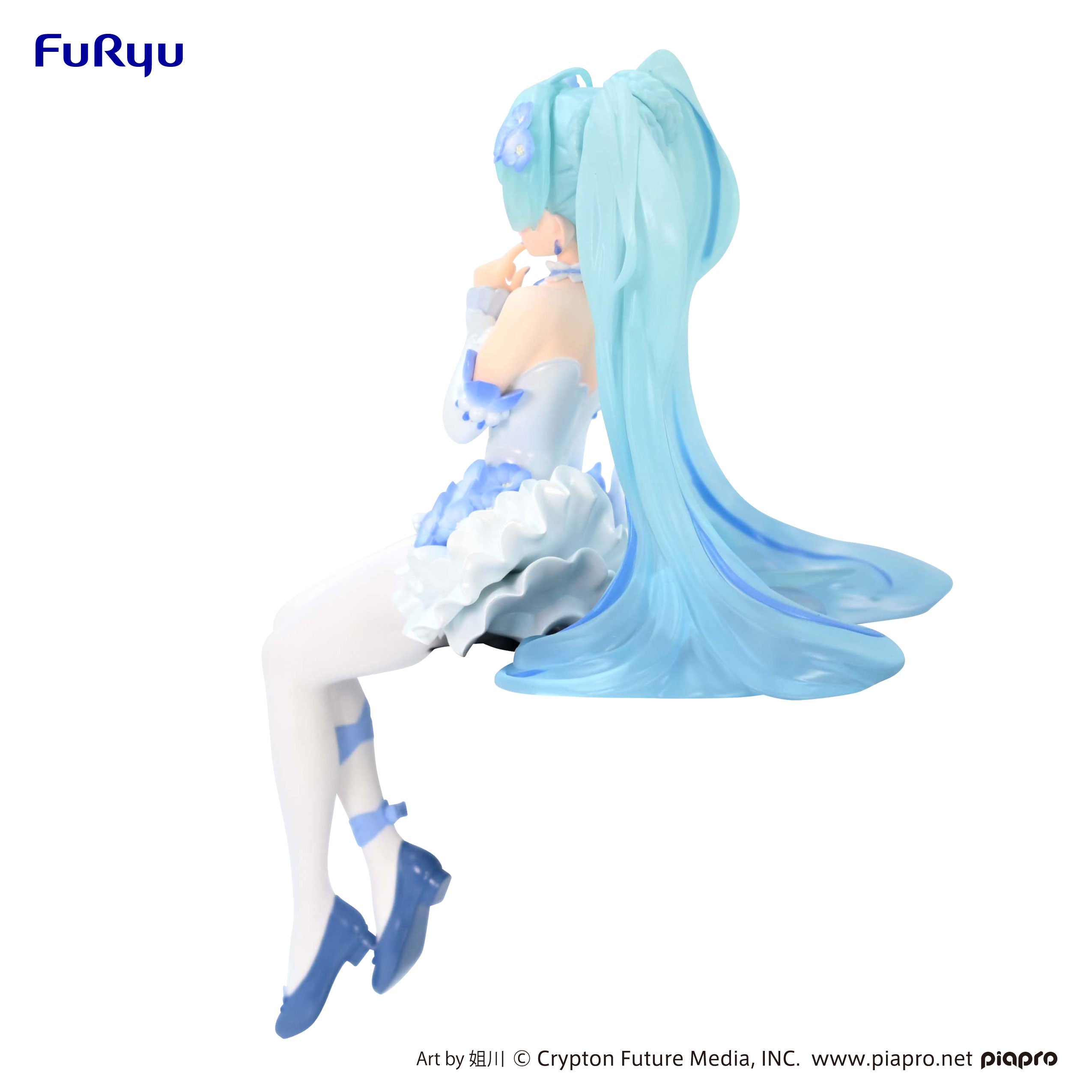 FURYU Corporation Hatsune Miku　Noodle Stopper Figure -Hatsune Miku Flower Fairy Nemophila-(re-run)