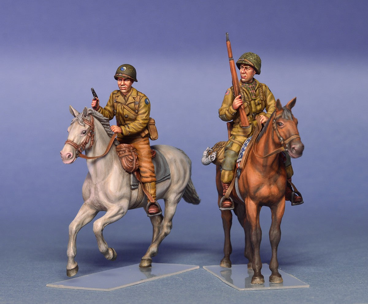 Miniart [35151] 1/35 U.S. Horsemen. Normandy 1944