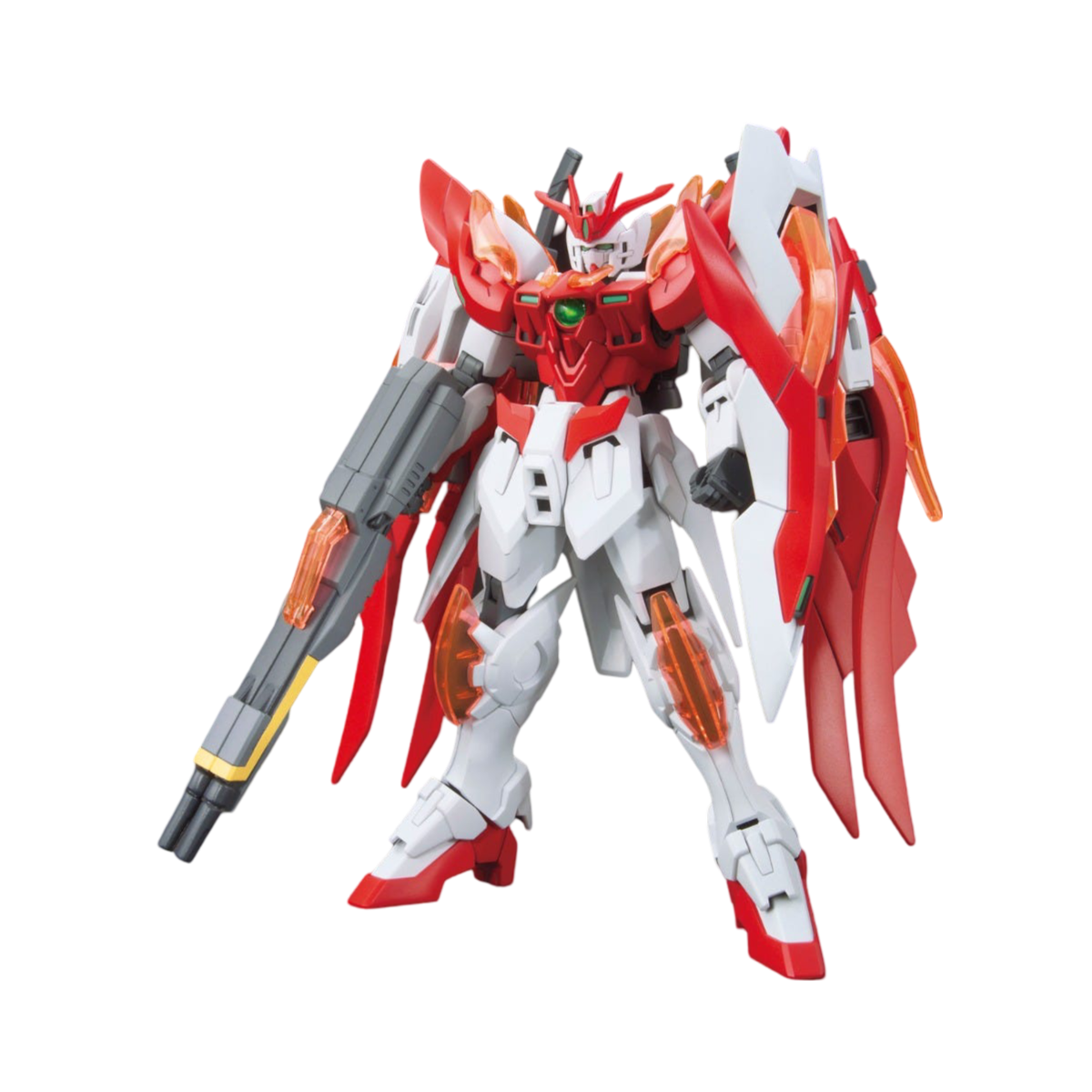 BANDAI Hobby HGBF 1/144 Wing Gundam Zero Honoo