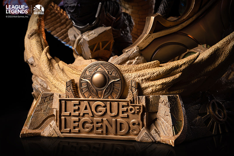 Infinity Studio League of Legends Series The Butcher of the Sands Renekton Statue Worlds Ver. 1/4 Scale Figure