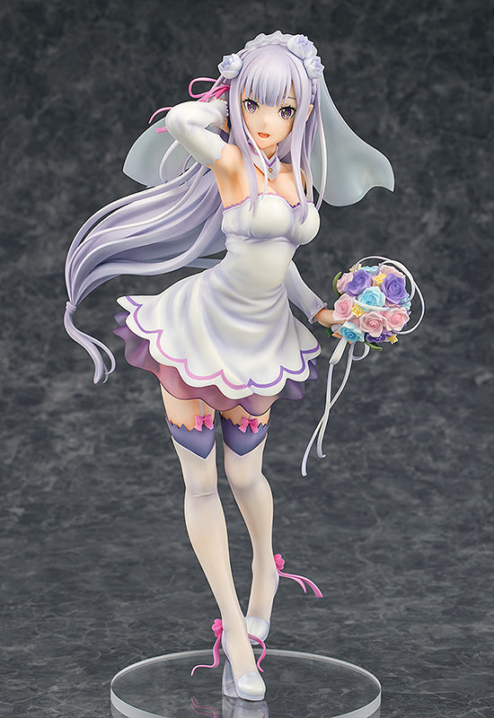 Good Smile Company Re:ZERO -Starting Life in Another World- Series Emilia Wedding Ver. (Re-Run) 1/7 Scale Figure