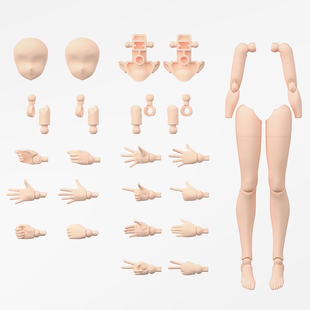 BANDAI Hobby 30MS OPTION BODY PARTS ARM PARTS & LEG PARTS [COLOR A]