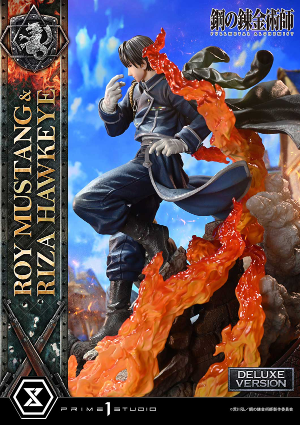 Prime 1 Studio Concept Masterline Fullmetal Alchemist Roy Mustang & Riza Hawkeye DX Bonus Version | 4580708049595