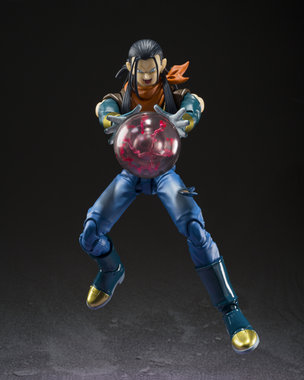 BANDAI Tamashii SUPER ANDROID 17 "DRAGON BALL GT", TAMASHII NATIONS S.H.Figuarts (P-Bandai Exclusive)(4573102666420)(4573102666420)