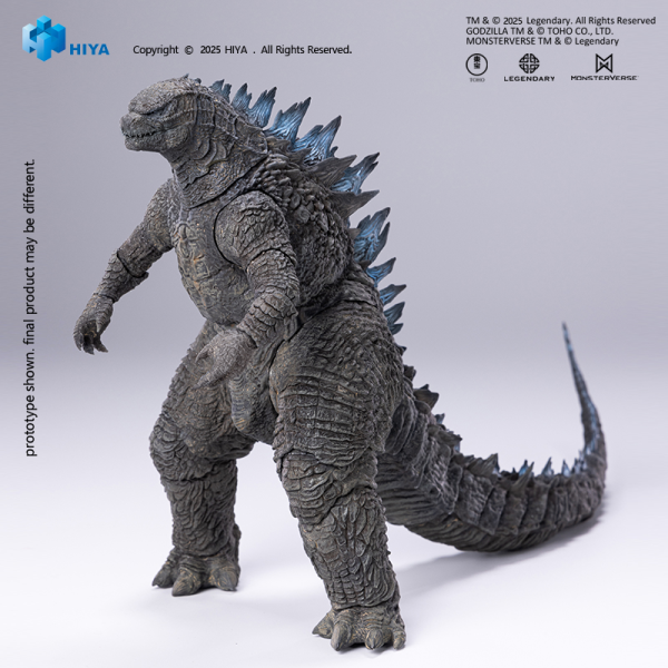 HIYA TOYS Exquisite Basic Series None Scale 7 Inch Godzilla 2014 Godzilla Translucent Ver.(6957534204111)(6957534204111)