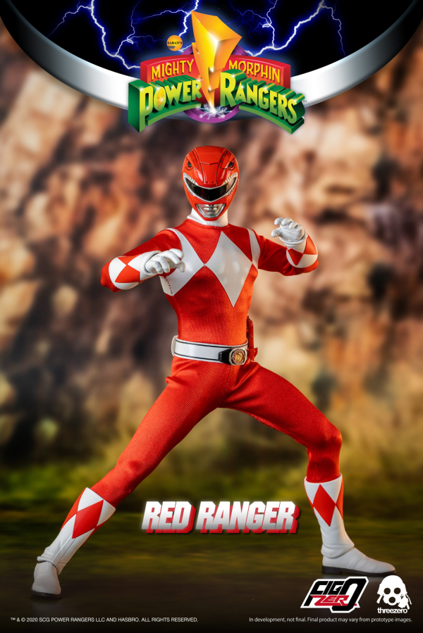 threezero Mighty Morphin Power Rangers – 1/6 Red Ranger(4897056204782)(4897056204782)