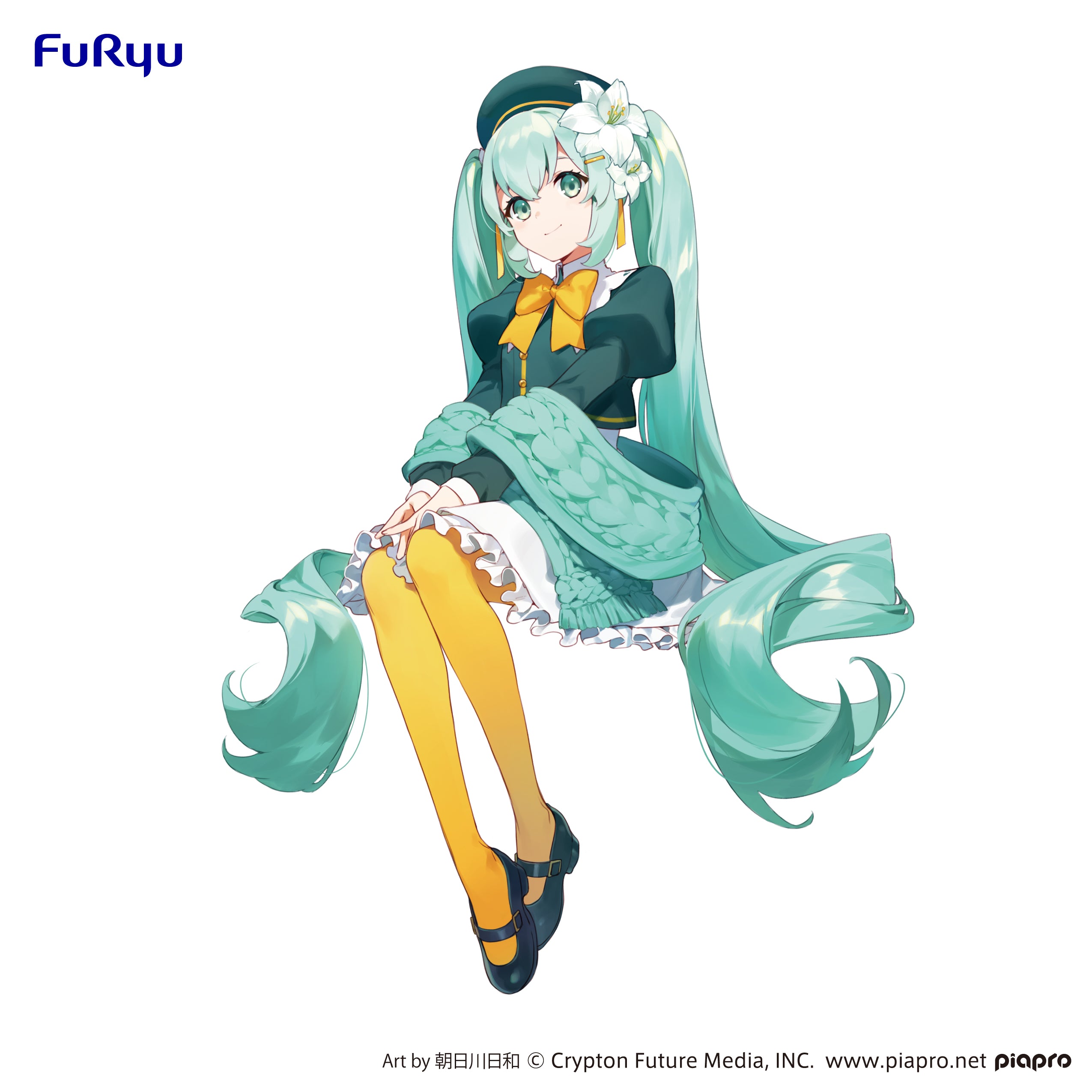 FURYU Corporation Hatsune Miku　Noodle Stopper Figure -Flower Fairy Lily-