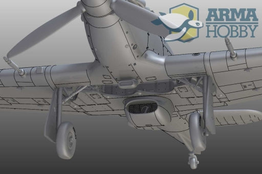 Arma Hobby 1/72 Hurricane Mk IIc Model Kit