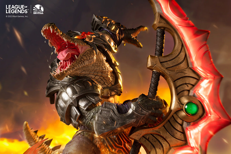 Infinity Studio League of Legends Series The Butcher of the Sands Renekton Statue Worlds Ver. 1/4 Scale Figure