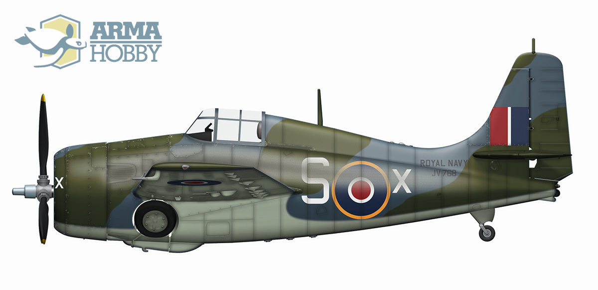 Arma Hobby 1/72 FM-2 Wildcat, Expert Set