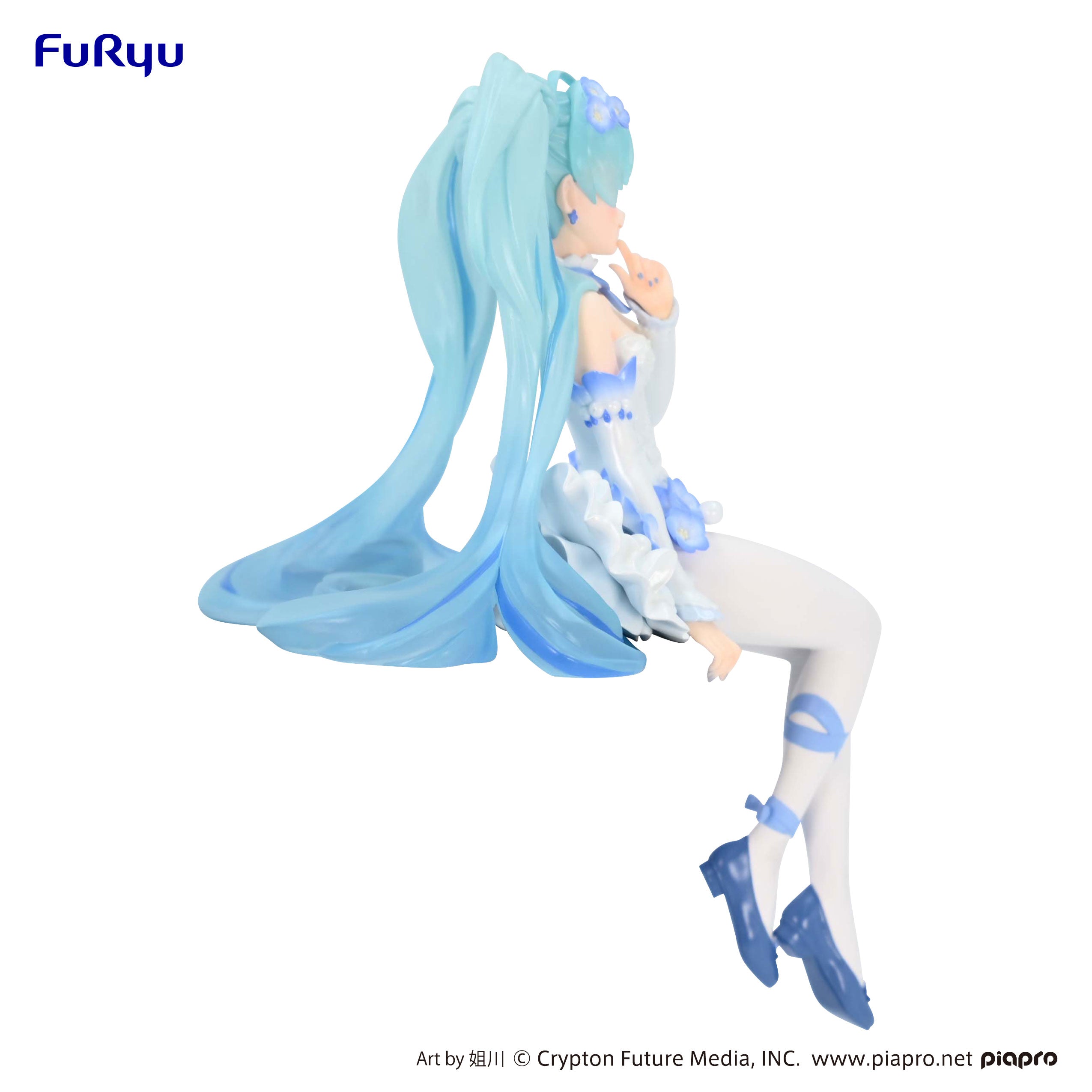 FURYU Corporation Hatsune Miku　Noodle Stopper Figure -Hatsune Miku Flower Fairy Nemophila-(re-run)