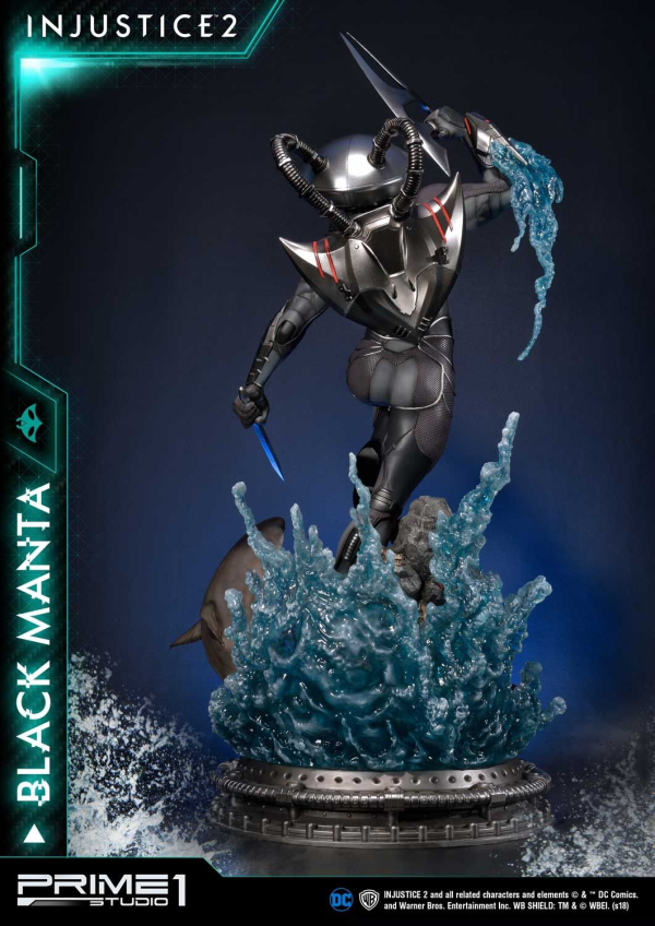 Prime 1 Studio Premium Masterline Injustice 2 Black Manta EX Version(4562471907180)(4562471907180)