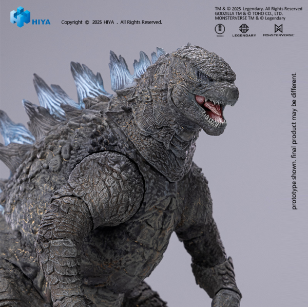 HIYA TOYS Exquisite Basic Series None Scale 7 Inch Godzilla 2014 Godzilla Translucent Ver.(6957534204111)(6957534204111)