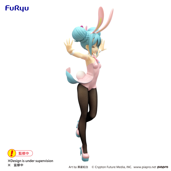 Hatsune Miku　BiCute Bunnies Figure -Wink Pearl Pink Color ver.-