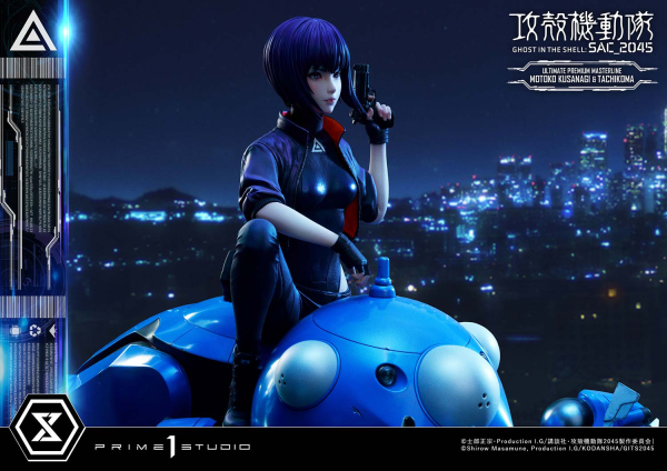 Prime 1 Studio Ultimate Premium Masterline Ghost in the Shell: SAC_2045 Motoko Kusanagi & Tachikoma Bonus Version(4580708037660)(4580708037660)