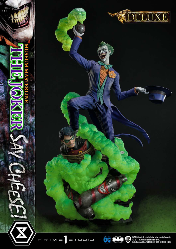 Prime 1 Studio Museum Masterline Batman (Comics) The Joker - Say Cheese DX Bonus Version | 4580708035123