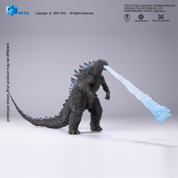 HIYA TOYS Exquisite Basic Series None Scale 7 Inch Godzilla 2014 Godzilla Translucent Ver.(6957534204111)(6957534204111)