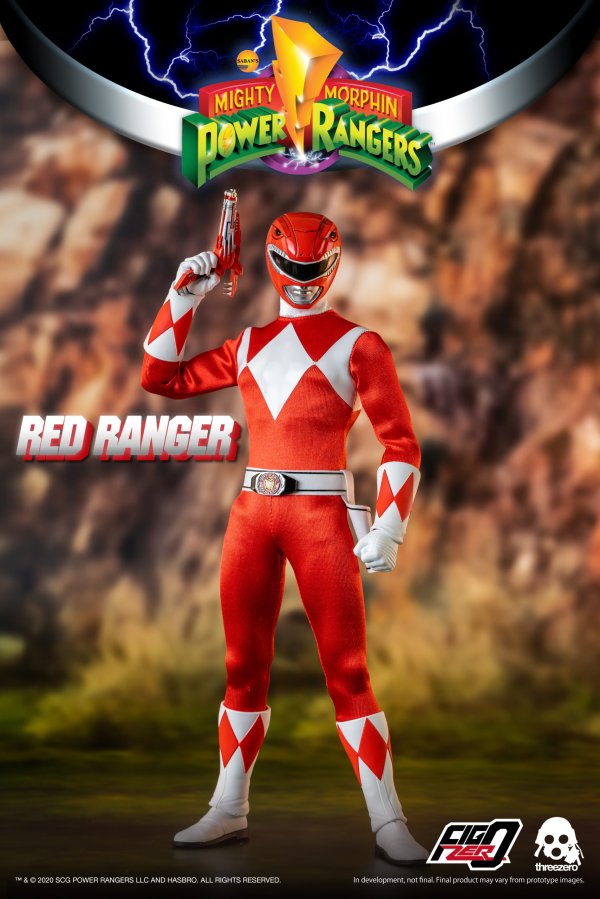 threezero Mighty Morphin Power Rangers – 1/6 Red Ranger(4897056204782)(4897056204782)