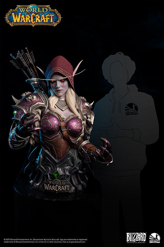 Infinity Studio x Blizzard Entertainment World of Warcraft Series Sylvanas Windrunner Life Size Bust